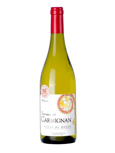 6 bouteilles de DOMAINE DE CARMIGNAN Blanc Millésime 2023